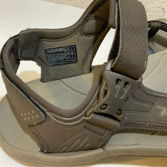 Teva 1006912 Holliway Black Strap Sports Sandals Men Size 11 main image 7